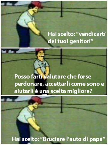meme divertente sui genitori