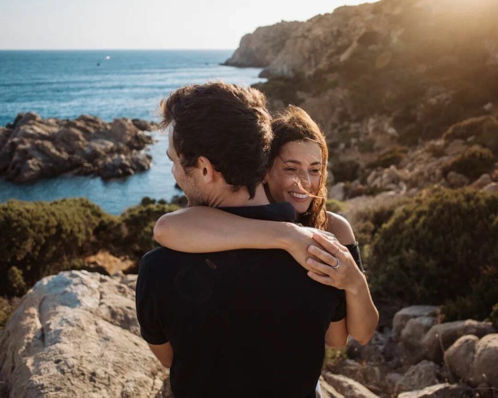 io e Beatrice in Sardegna