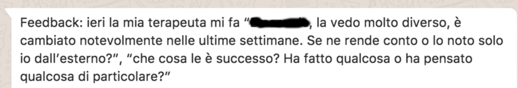 Feedback psicoterapeuta
