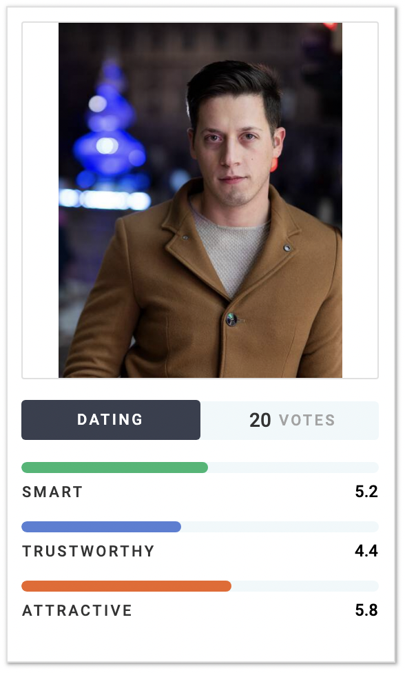 foto priva di emozioni ma seria