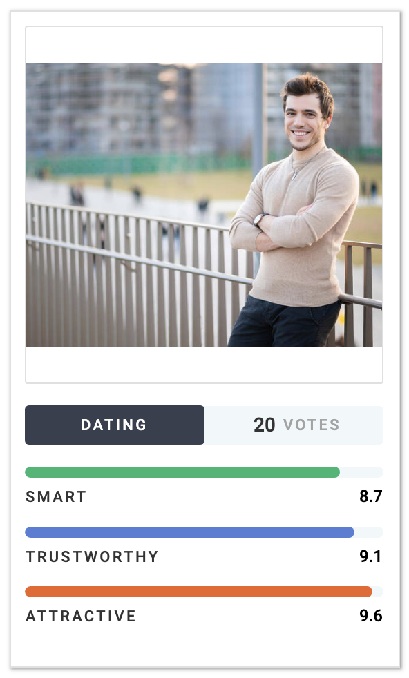 foto bella sulla ringhiera da palestrato