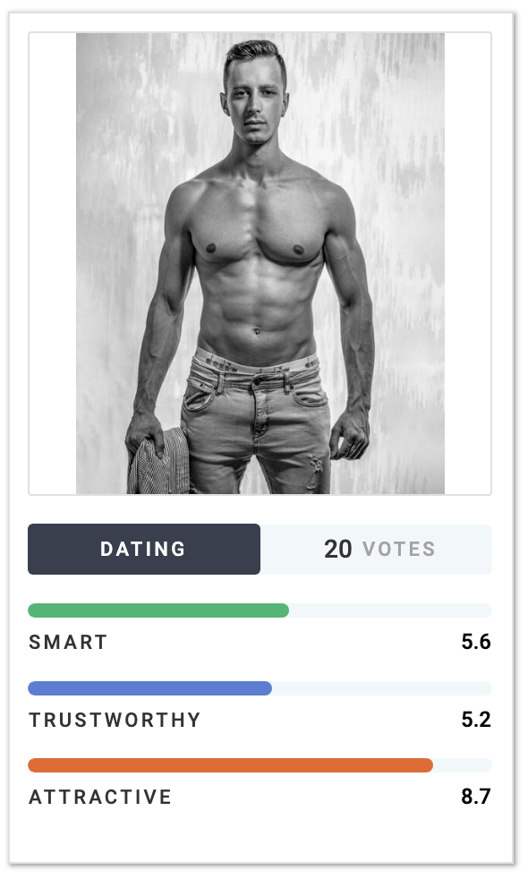 foto del fisico di Mattia