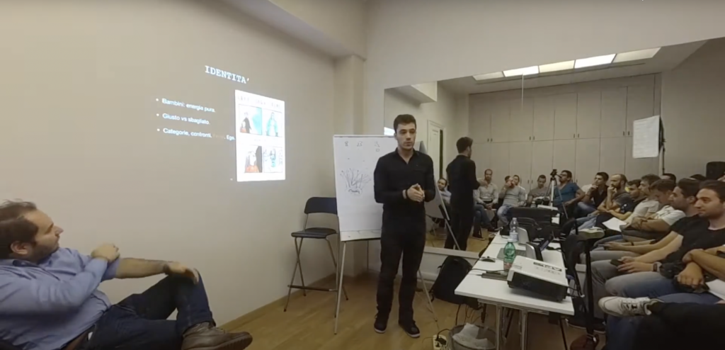 presentazione arrivato a Milano