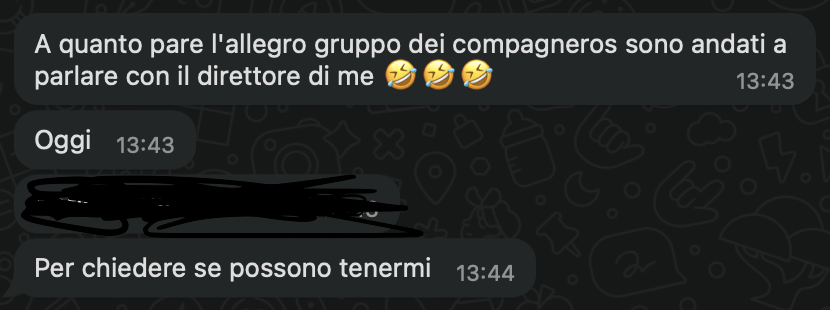 feedback della mia ragazza 2