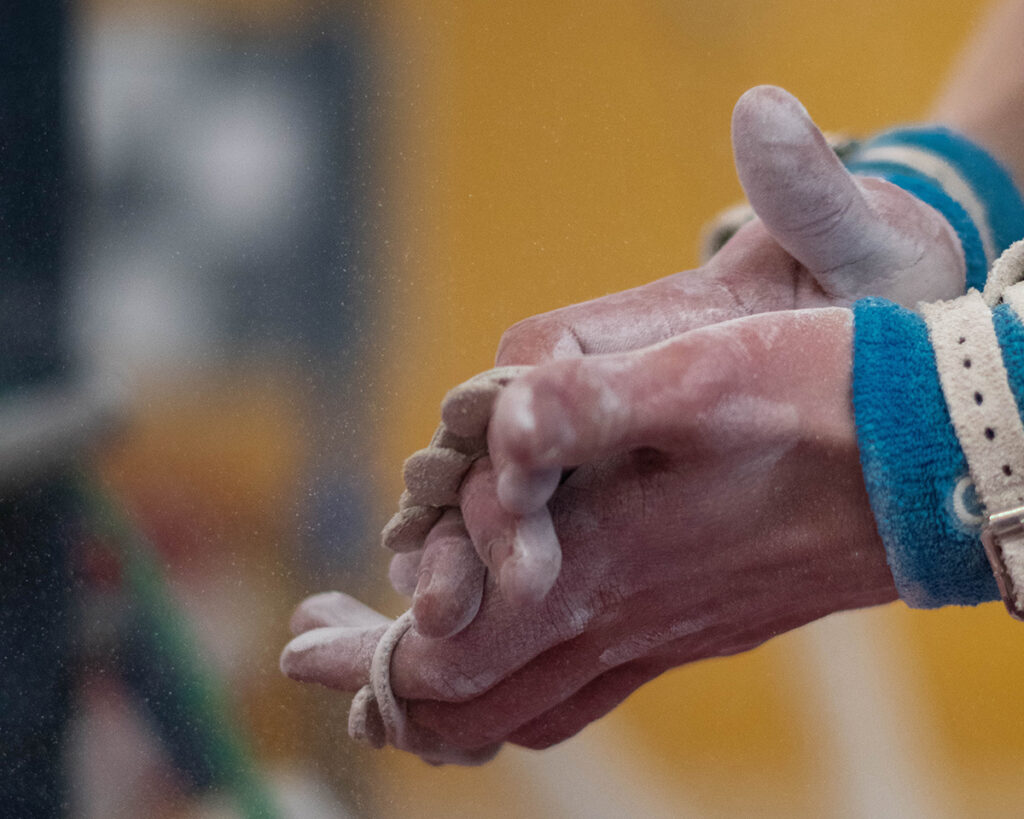 la magnesite nell'uso in palestra