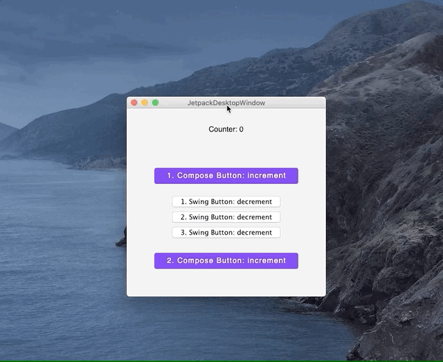 esempio di app desktop